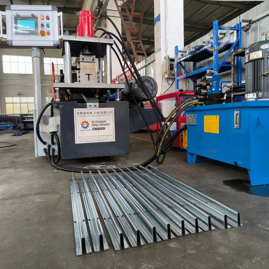 24 Gauge Galvanized Steel Garage Door Strut (U-Bar) Profile Roll Forming Making Machine for Reinforcement