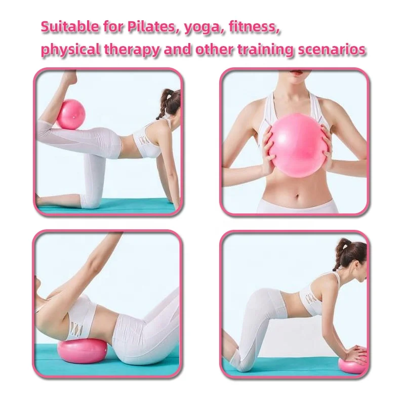 Small Pilates Ball Anti Burst Gym Exercise balance Yoga Ball 25 cm Stability Ball