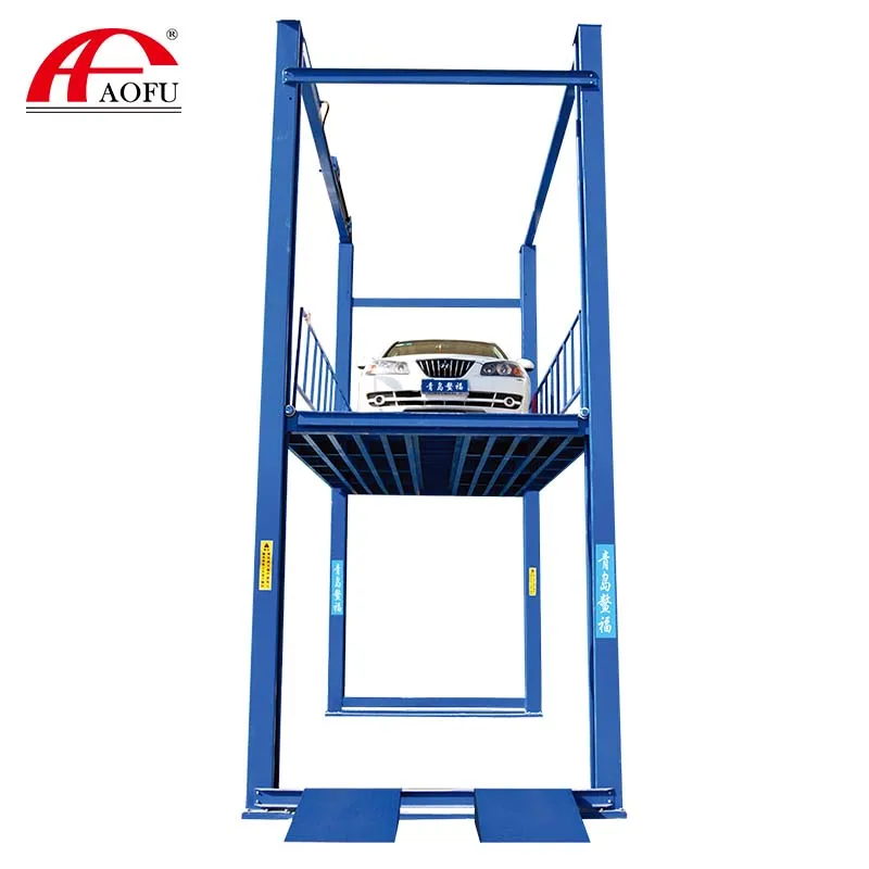 Lifting Platform Hydraulic Car Lifting Platform Hydraulic car elevator for car sales company warranty 18 months free parts