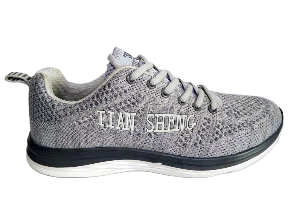 Factory Wholesale fashion mesh fly knit racer running shoes men vietnam sports shoes manufacturer