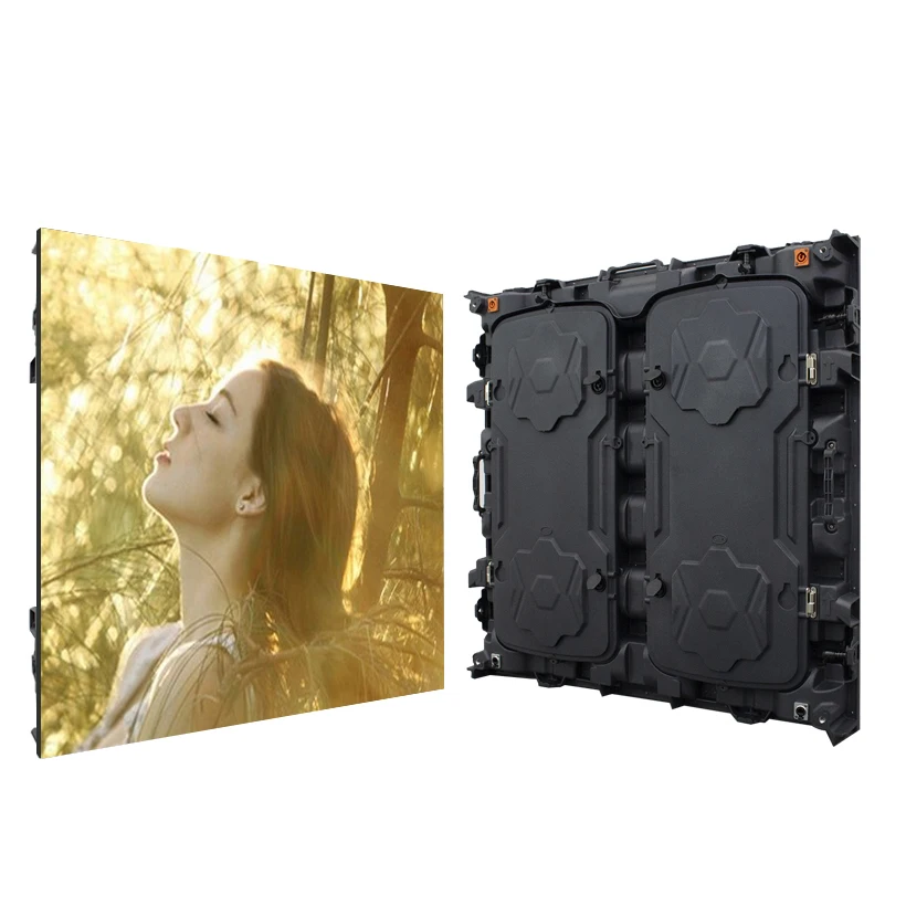 HD Led Outdoor Rental CUSTOMIZED P2.5 P3.076 P4 P5 P6.67 P8 P10 960*960mm Full Color Big TV LED Advertising Screen