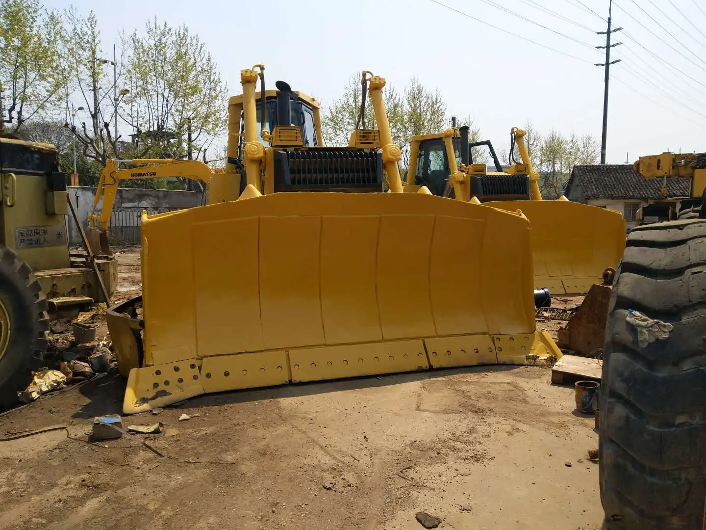 secondhand Komatsu D155AX-5 crawler bulldozer,used Komatsu D155A-3 D155A-1 d155 d155a bulldozer for sale