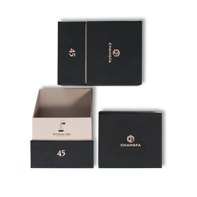 New Design Small Custom Color Paper Box For Mini Perfume Gift Bottle Paperborad Luxury Display Perfume Box With Packaging