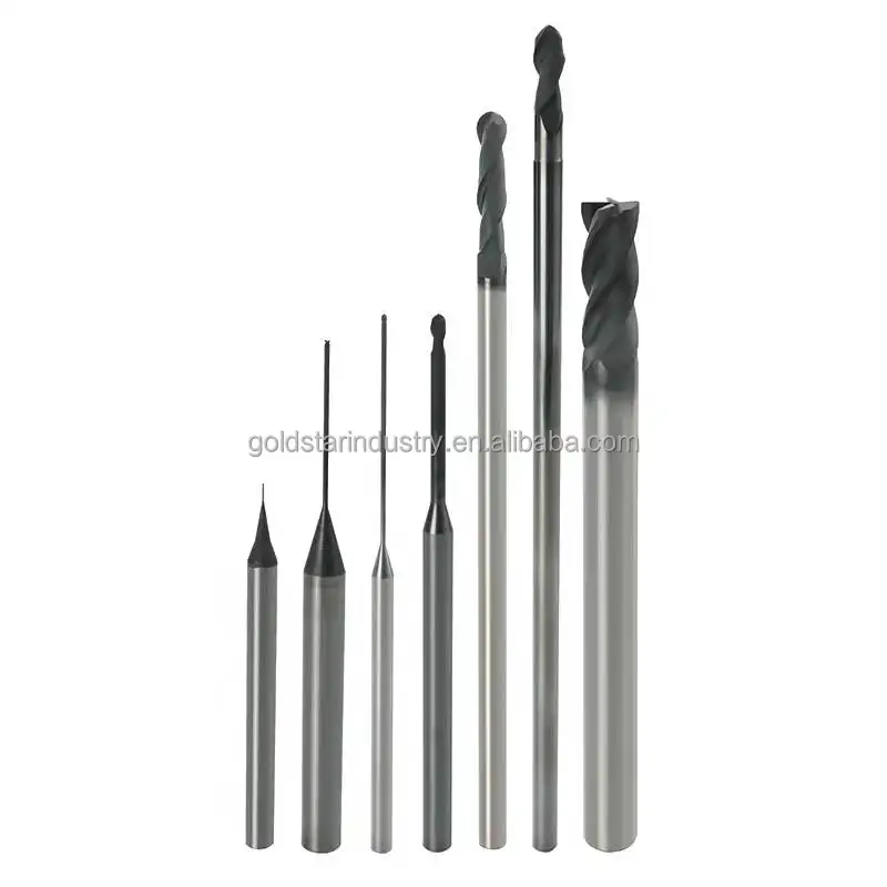 CVD diamond coated roughing end mill cutting for Graphite mold processing