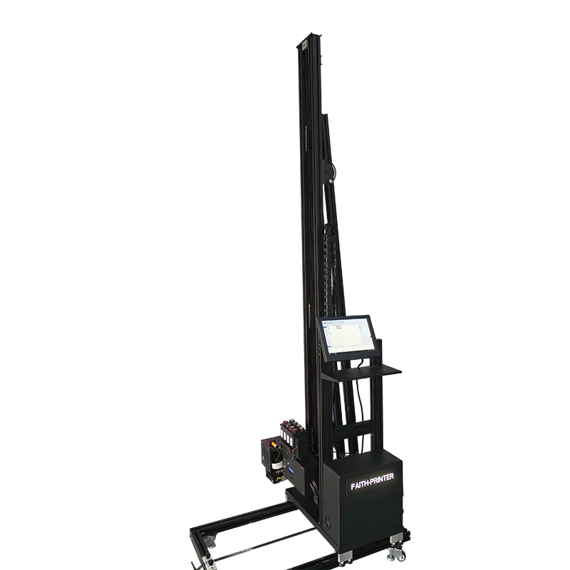 Faith Automatic Wall floor 3D Printer Robot wall printer painting machine price for 3d print wall machine inkjet printer