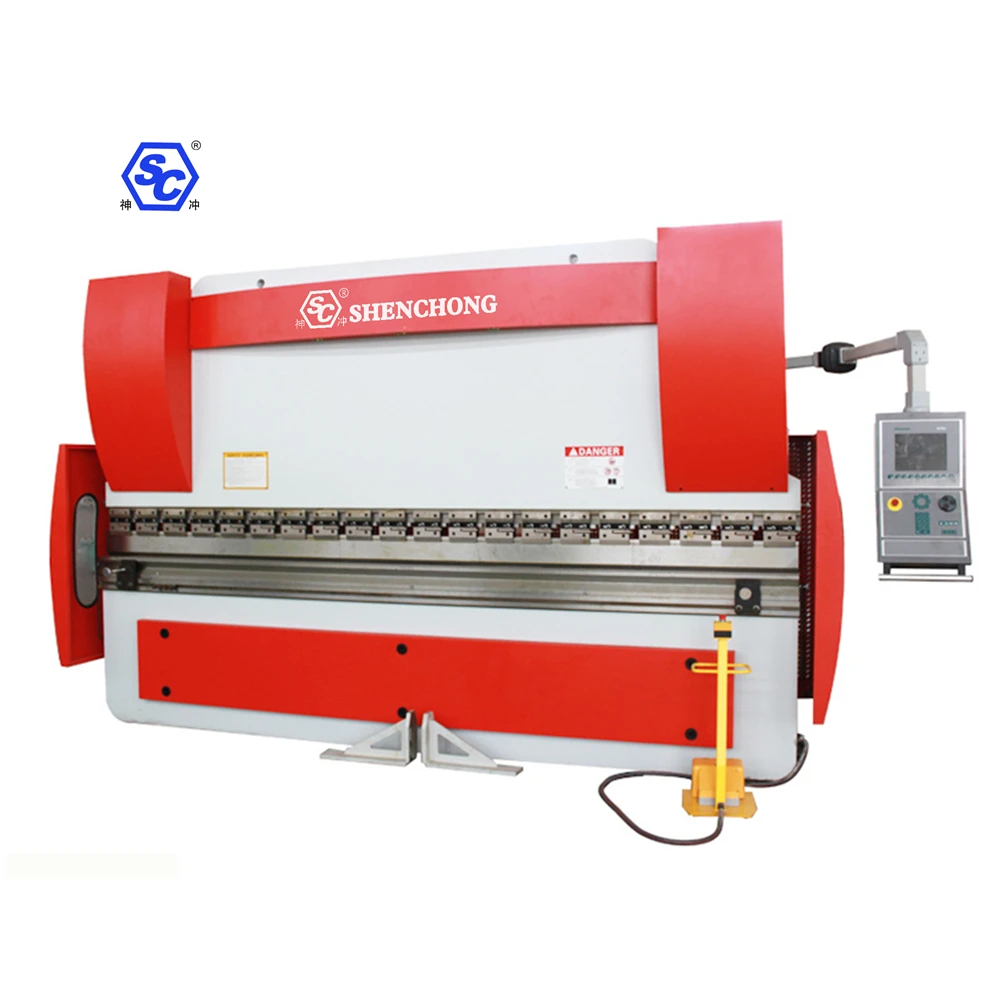 
 WE67K-125T/4000 CNC 5 оси Гидровлическая гибочная машина  