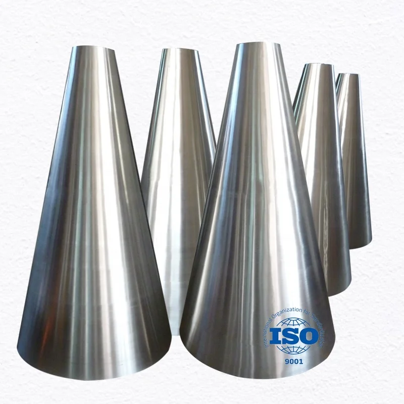 Custom sheet metal designs Stainless Steel fabrication cone rolling metal