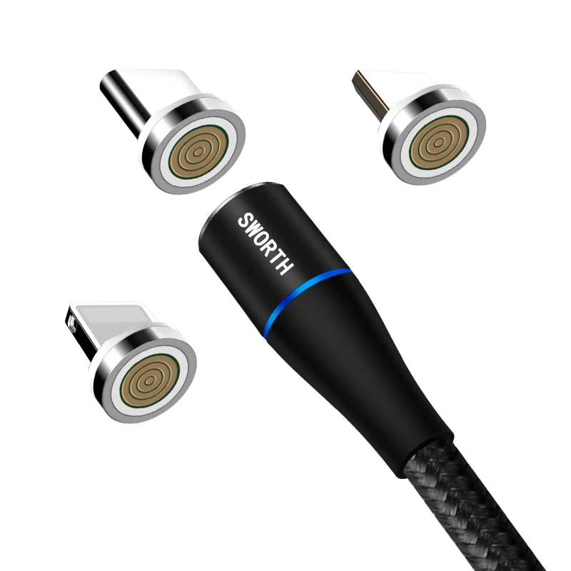 3 in 1 charging cable magnetic usb magnetic cable usb cable fast charging