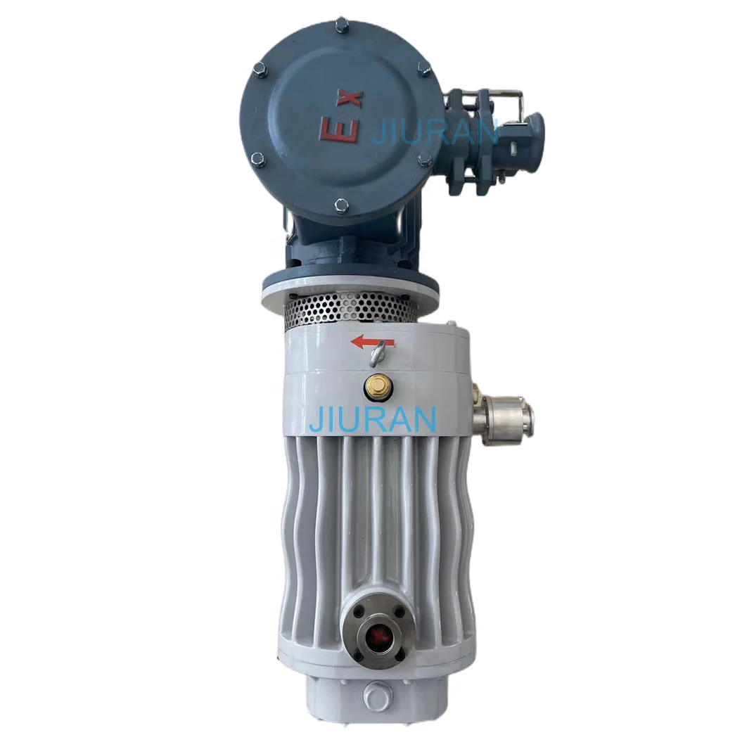 small cheap Oil-free Oilless Dry Wind cool Screw Vacuum Pump