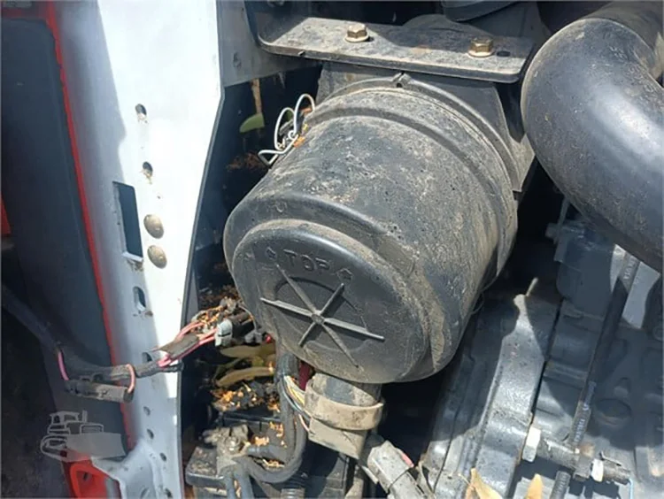 Secondhand small Bobcat skid steer loader S530 original USA  mini front loader usado botcat wheel  bob cat used 530 machine