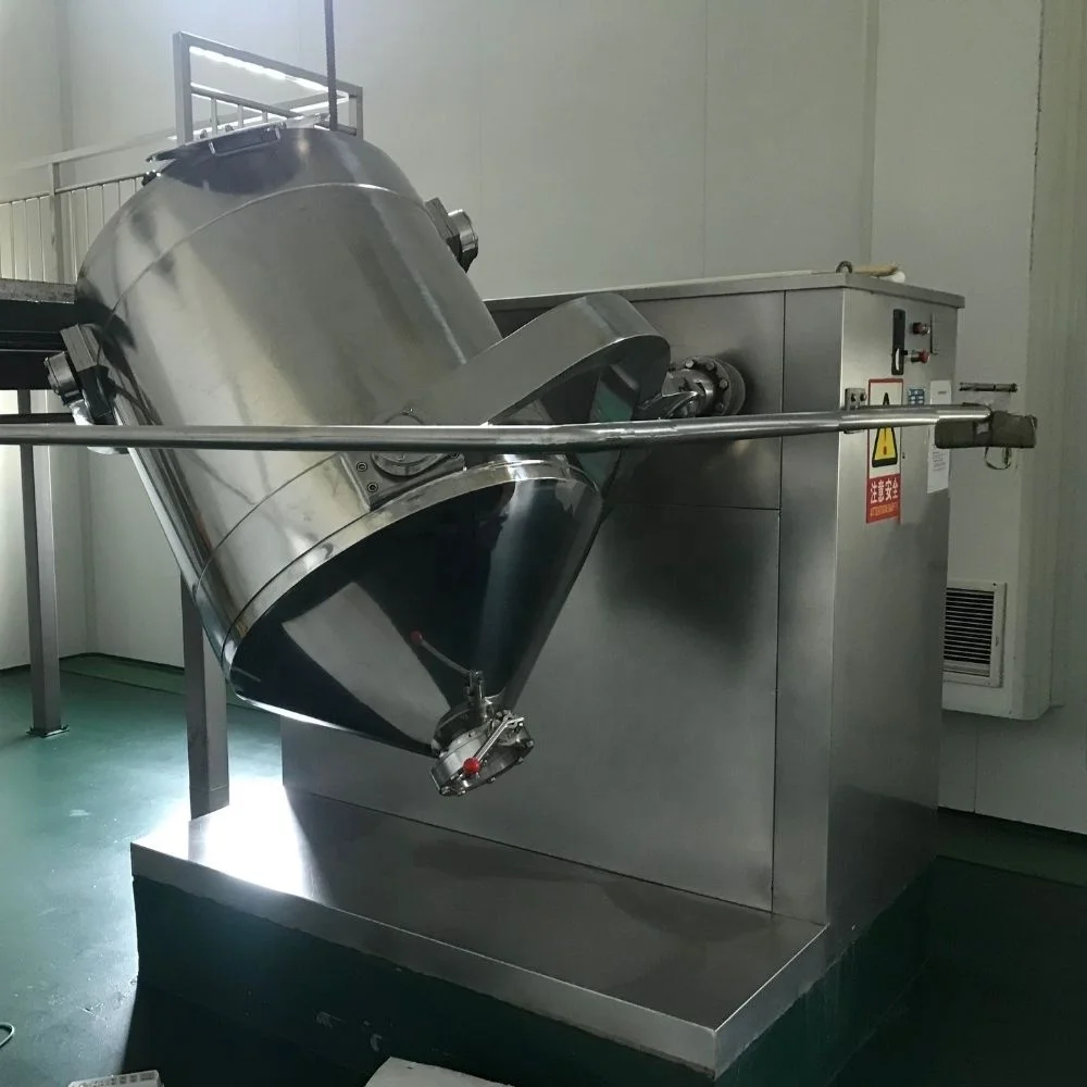 Three-dimensional Multi Directional Motion 3D mixer dry power mixer machine for chemical powder mixing