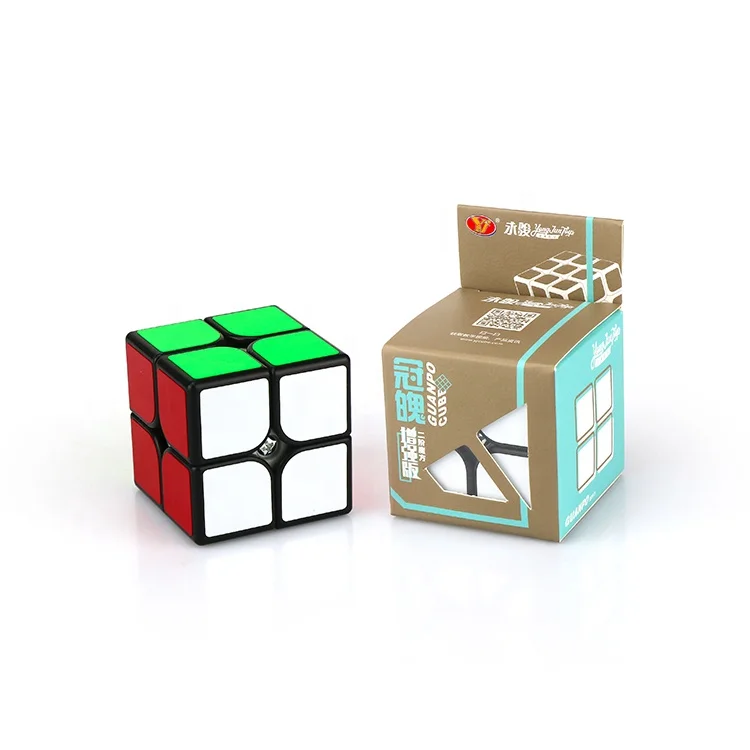 Yongjun Guanpo Plus YJ Magic Puzzle Speed Cubo 2x2x2  Magic Cubes Educational Games Puzzle cube