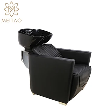 Modern shampoo bed sitting flush bed barber shop special ceramic spa bed factory direct sales new