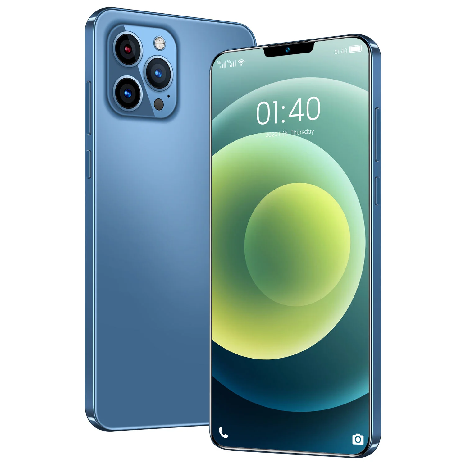Оригинальный телефон i12 Pro MAX 6 7 дюймов Android смартфоны 12 Гб + 512 ГБ 10 ядер 5G LET сотовые телефоны 3 камеры