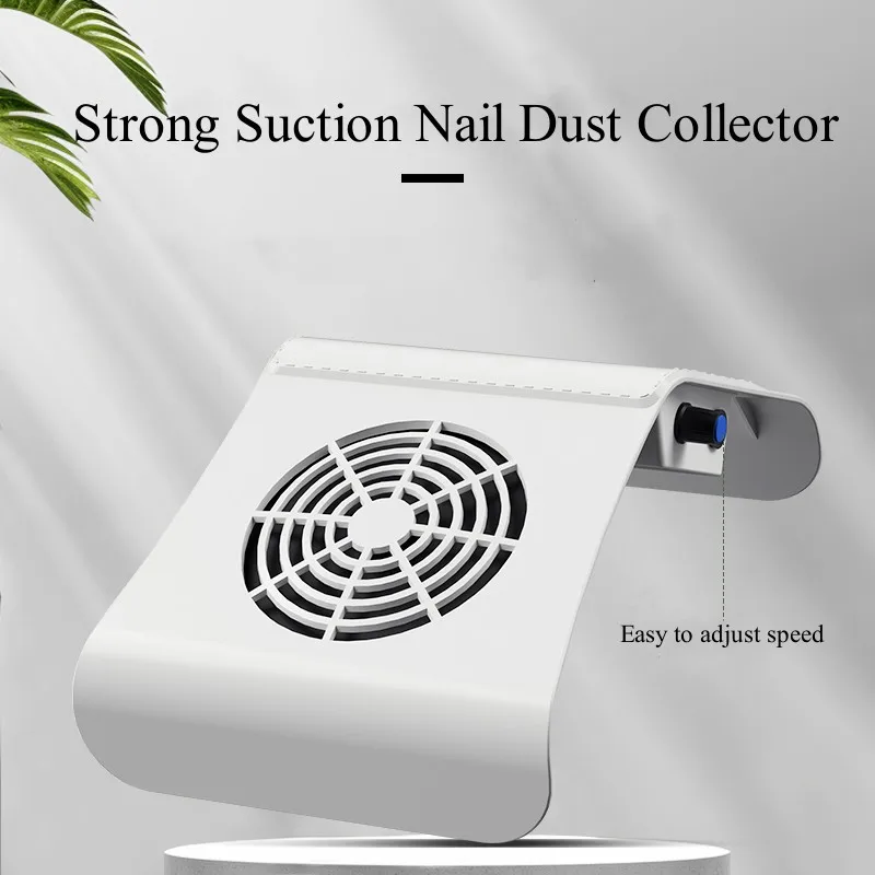 Wholesale 80W Strong Power Suction Fan Vacuum Cleaner Manicure Machine Tools Adjustable Speed Nail Dust Collector