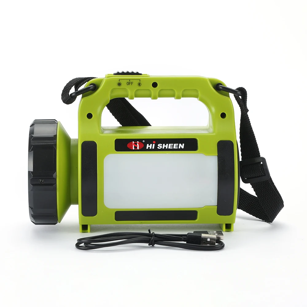 Outdoor Camping Lantern Handheld Torch Waterproof IP65 LED work light camping lantern led spotlight Search searchlight