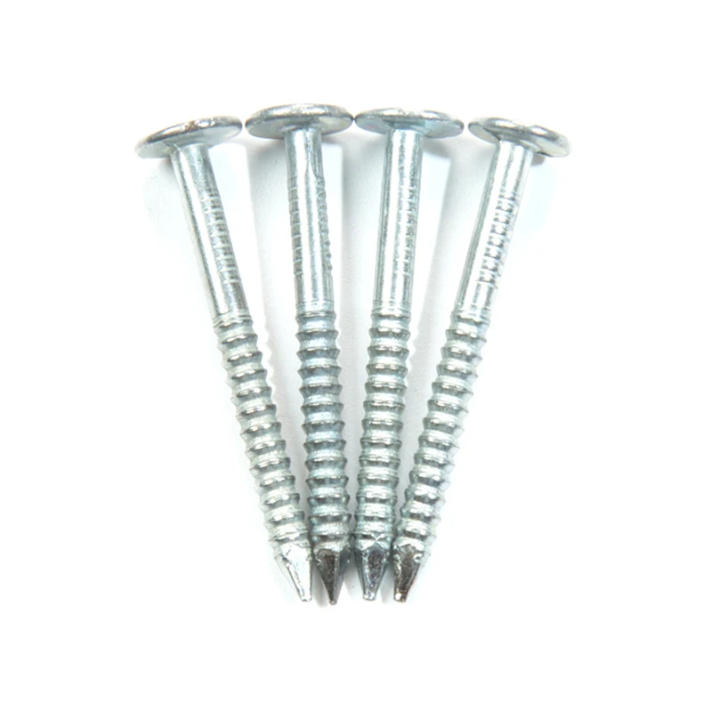 flat head roofing nail for asphalt shingles