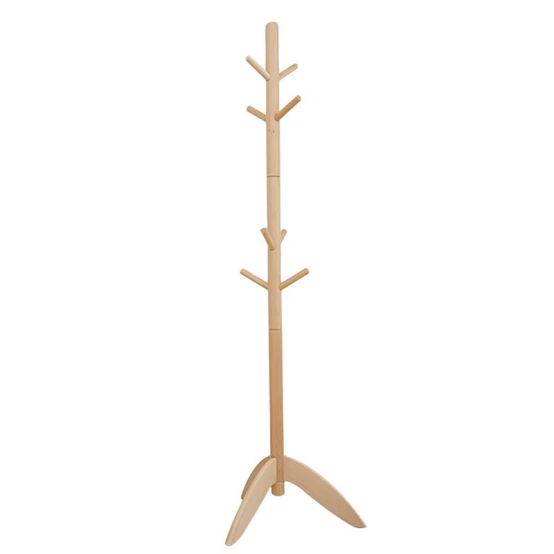 Customization Modern Standing Entryway Coat Rack for high grade wooden tree hat display rack