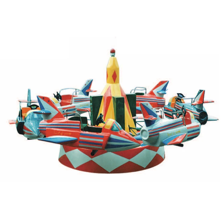 Baby Ball Carousel Merry Swinger Scary At Theme Flying Small   Indoor Park Mechanical Plane Rides Out Door Watermelon Fly Chair