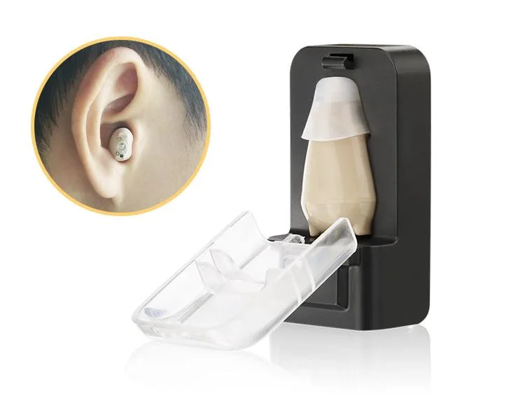 
Factory Wholesale Fit Skin Tone Design Durable Intelligent ITE Hearing Aid 
