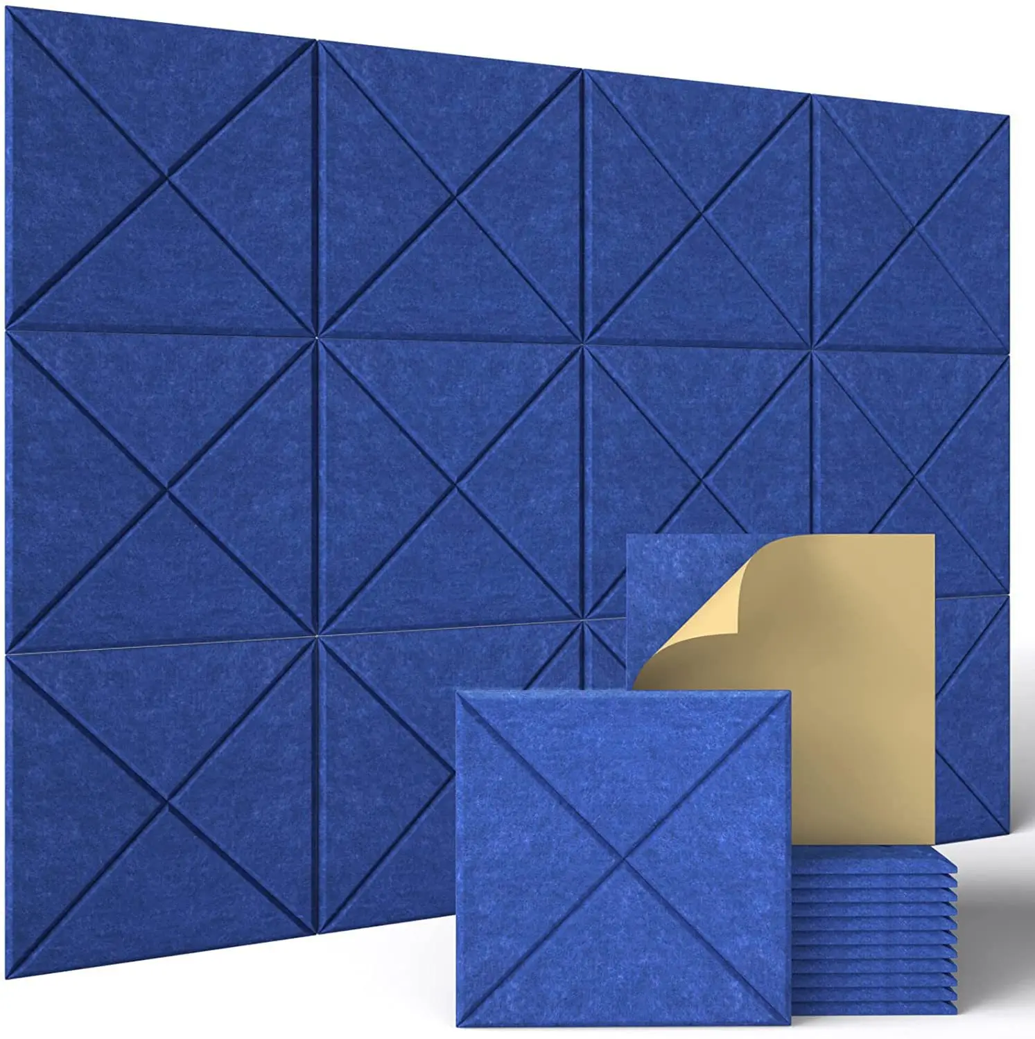 Absorbent Polyester Soundproof Wall Panels Pet Felt Sound Proof Absorbing Acoustic Panel