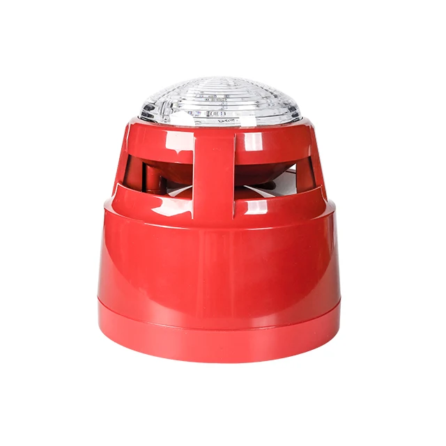 Sanjiang A9092T Addressable sounder strobe EN54 Two-wire  loop powered sounder strobe beacon siren