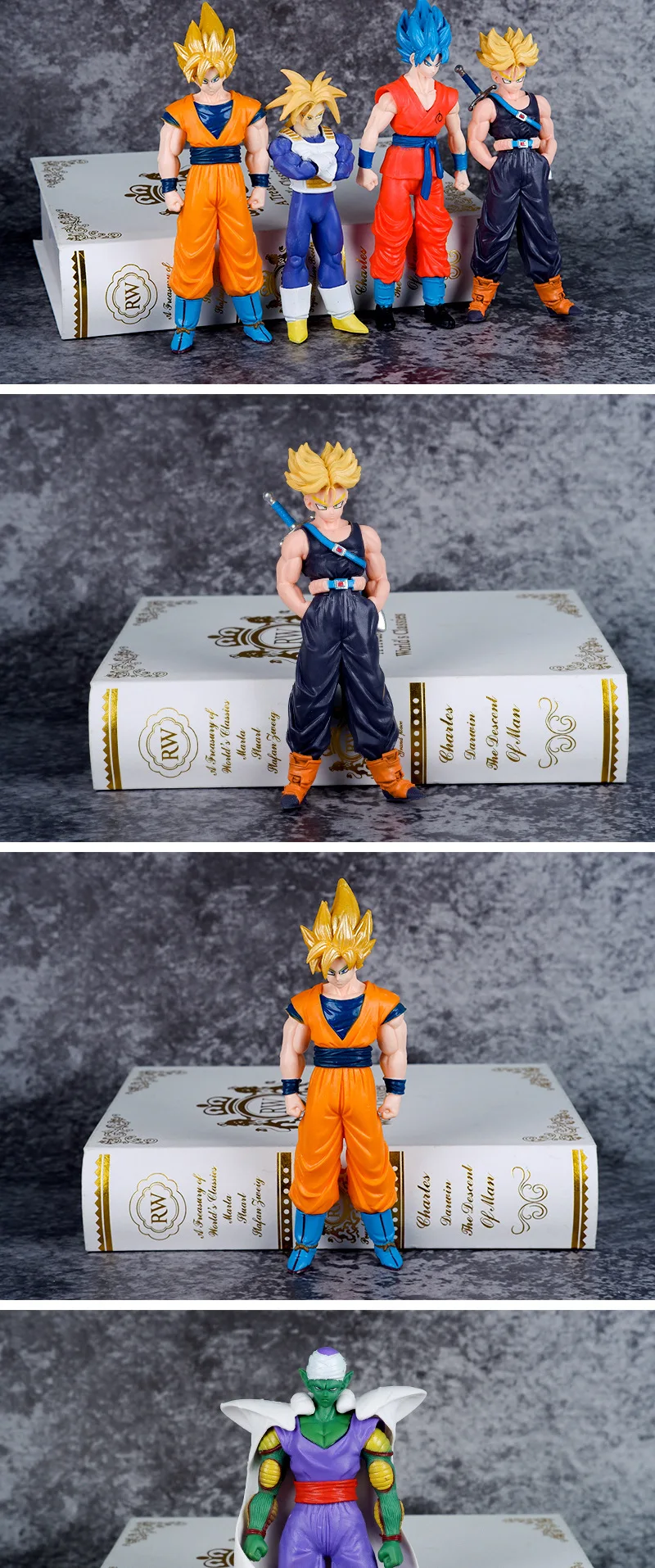 Japan Anime Dragonballs DBZ Action Figures Set Beerus Piccolo Buu PVC Toys Vegeta Goku GK Plastic Toys for Kids