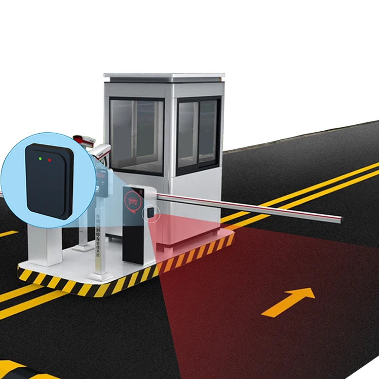 Barrier boom gate vehicle presence detection sensors 79GHz microwave wireless vehicle detection sensors