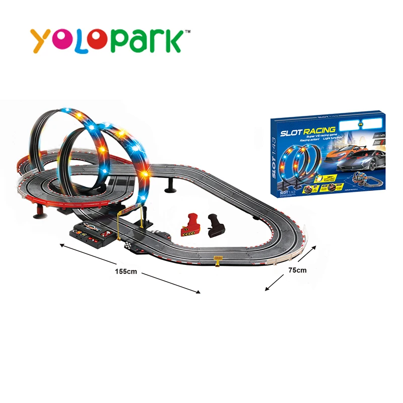 1:43  R/C and P1 Slot Track Set Toy Color Box Gifts Toys