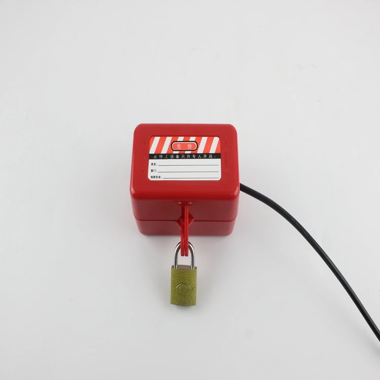 Маленькая полистирольная электрическая заглушка Блокировка Лото Блокировка этикетки