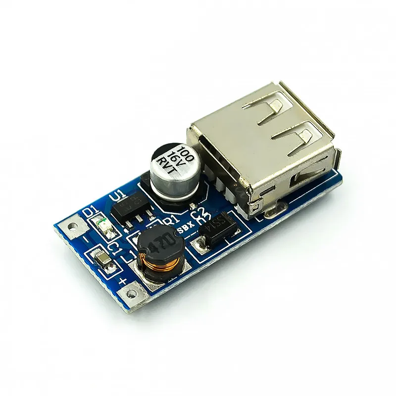 0,9 V-5V 5V 600mA зарядное устройство DC-DC повышающий преобразователь постоянного тока с повышающий, модуль источника питания с USB для зарядки монтажная плата для один аккумулятор для телефона