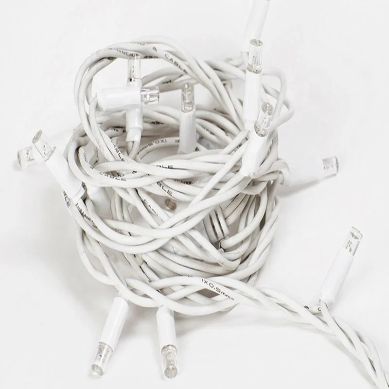 Waterproof IP65 outdoor rubber cable LED String light led fairy lights  Xmas string lighting