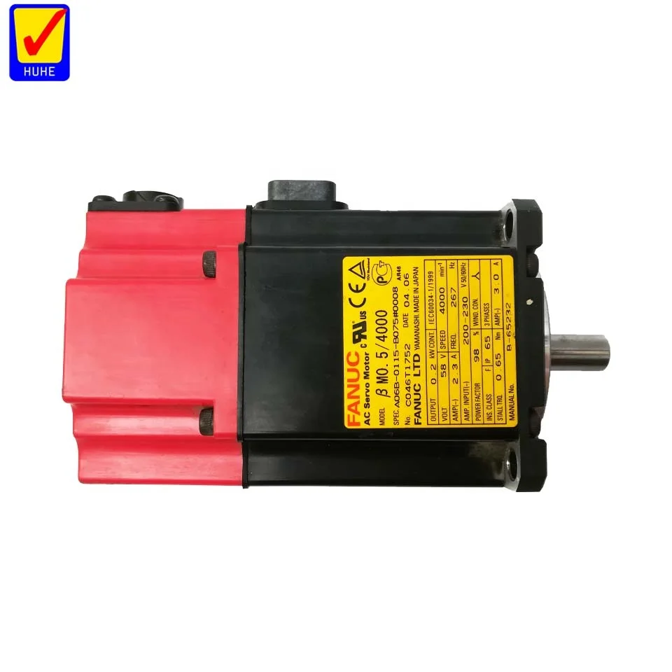 Новый ЧПУ FANUC Япония Серводвигатель A06B-0115-B075 #0008-быстрая доставка/в наличии в большом количестве/по дешевой