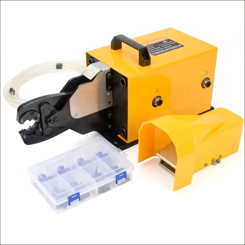 
IWISS AM-240, сверхмощный пневматический Шестигранный обжимной инструмент, беспроводной 6-240мм2 