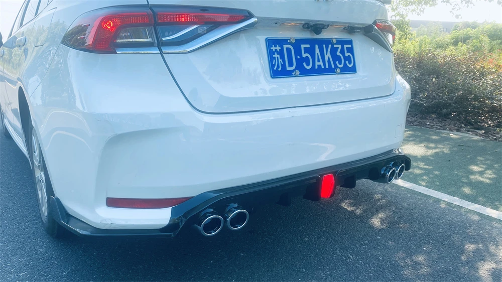 Rear lip For Corolla 2019 2020 2021 Car  Rear Bumper Diffuser