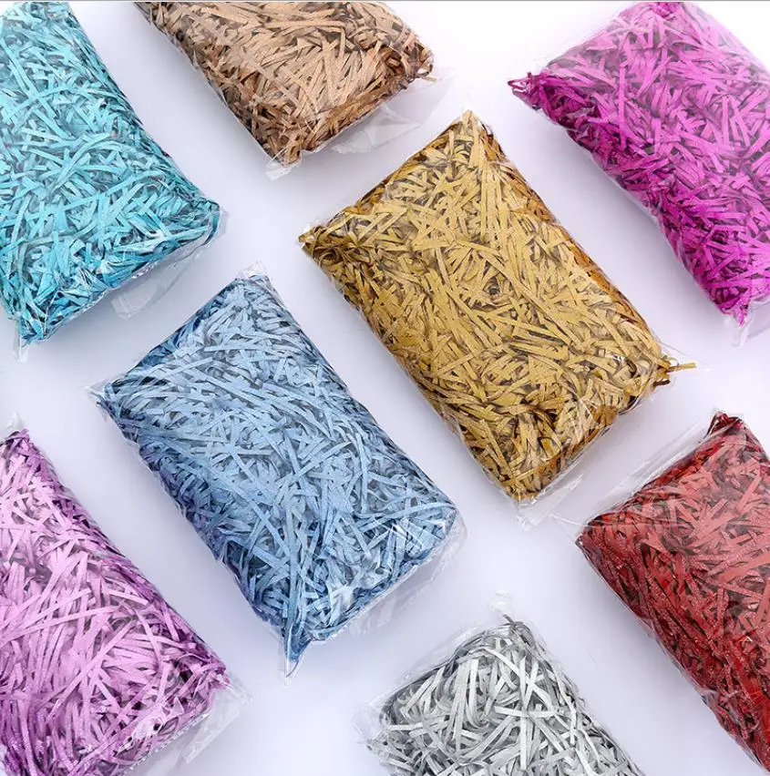 Paper Shredded Shredded Paper Christmas Gift Filler Multicolor White Dream Color Crinkle Paper Shredded Pape