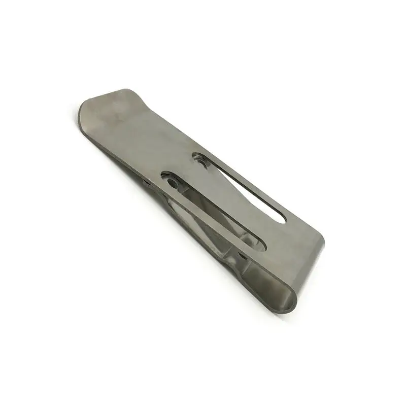 Fast Dispatch High Quality Factory Price Universal Metal Spring Steel Nickel Silver Color Holster Belt Clip