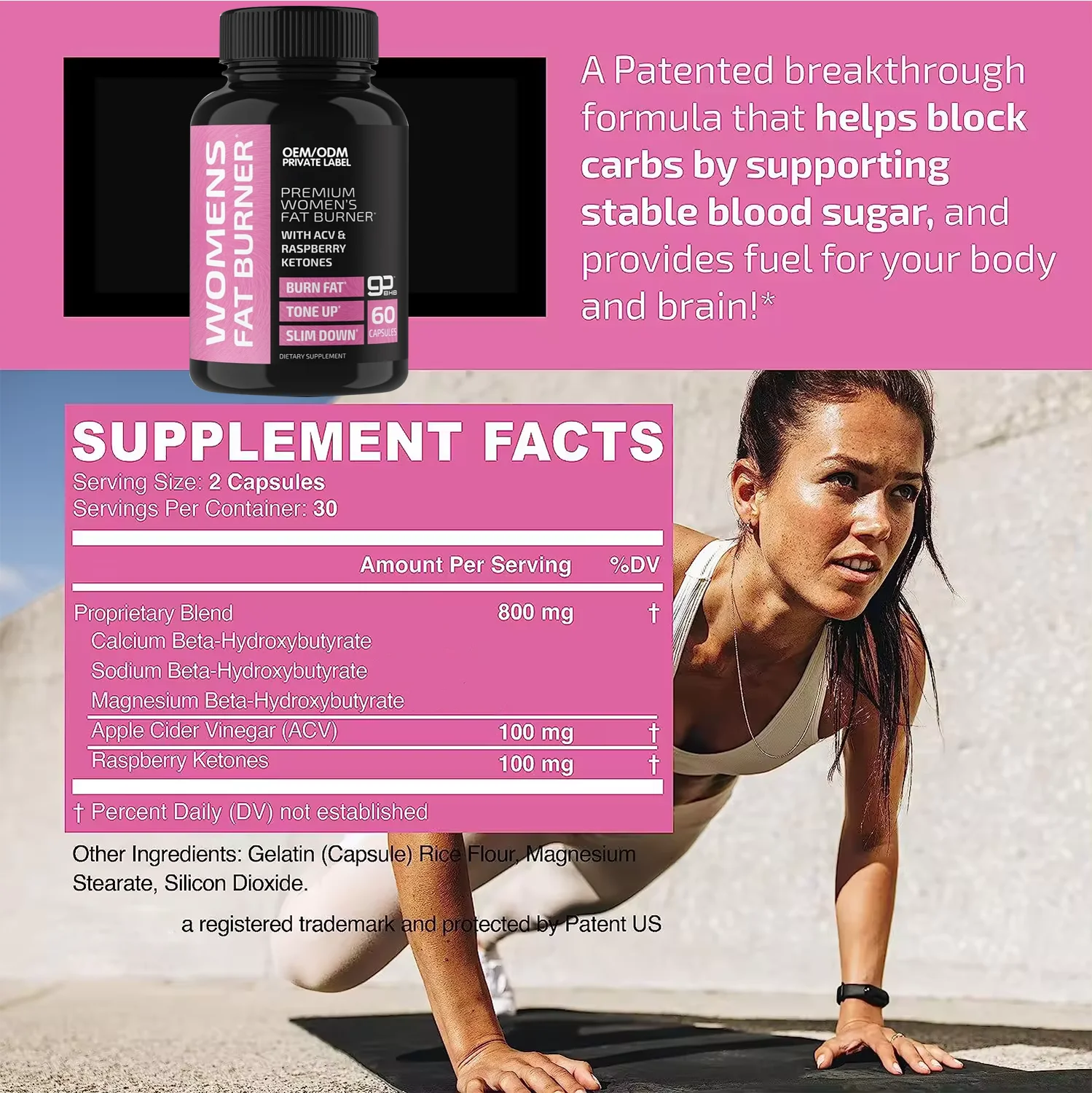 Weight Loss Pills for Belly Fat Raspberry Ketones  Appetite Suppressant & Metabolism Booster Back Fat Reducer