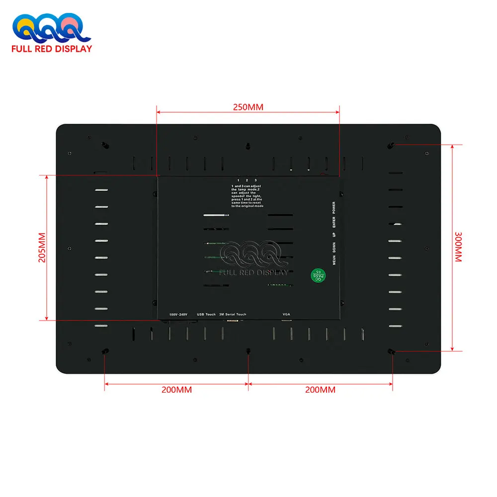 22 дюйма p-touch PATO 550 POT O Gold 510 580 595 американская рулетка дюймов емкостный сенсорный экран P-cap монитор с сенсорным экраном для