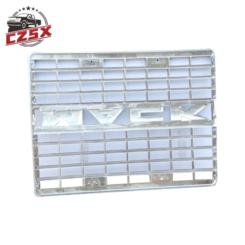 Auto body parts truck front chrome grille good quality with logo for Mack