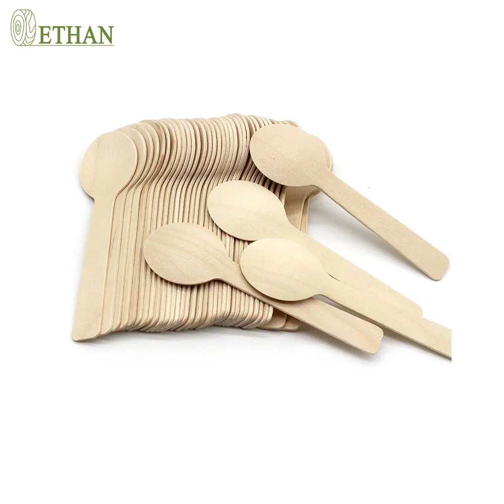 100mm Round Wooden Spoon