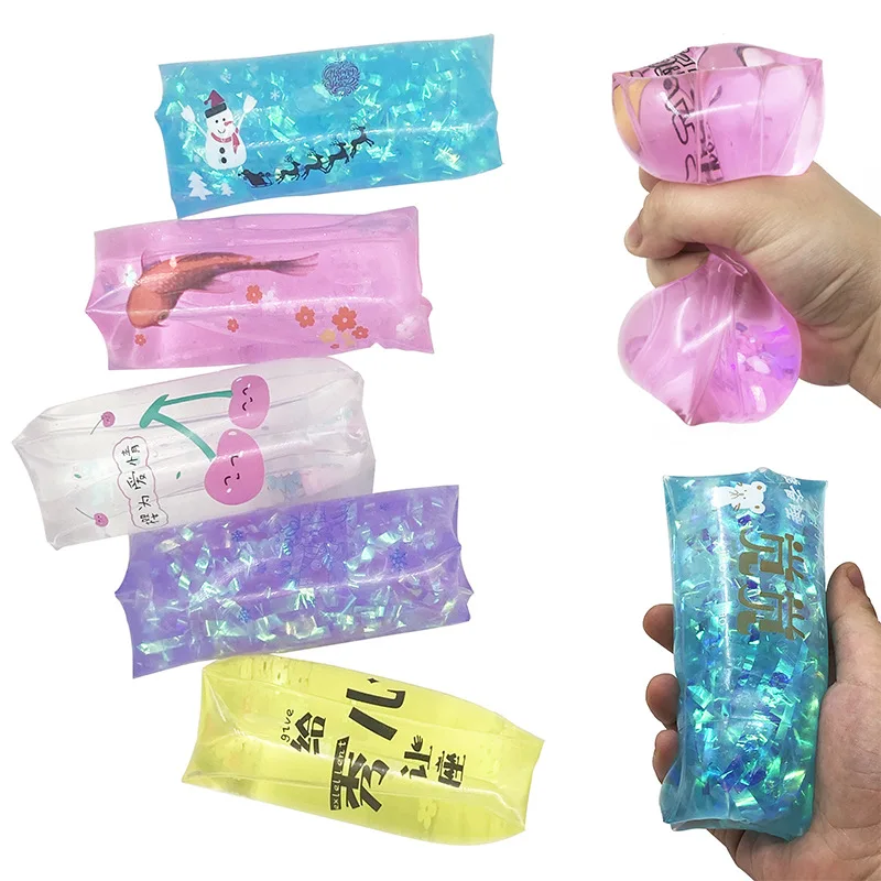 New Novelty Toy Catch Me Water Snake for Children Playing Stress Relief Party Inflatable Water Snake Toy Fidget