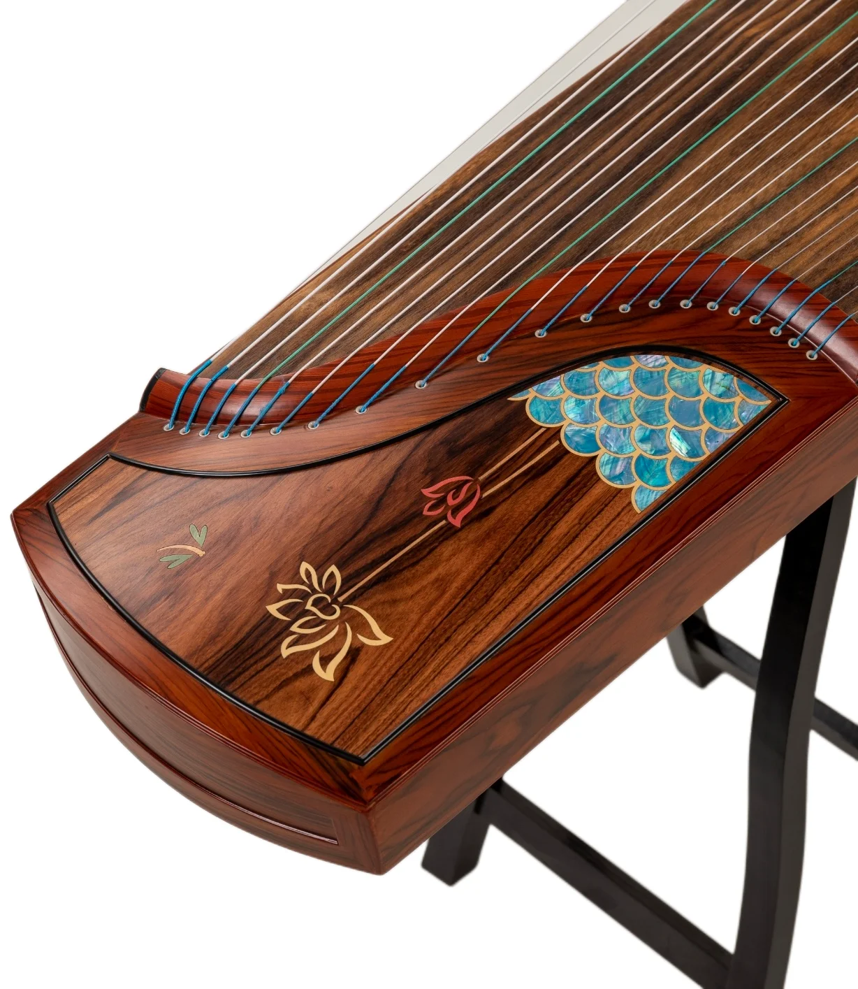 Традиционный 21-струнный китайский музыкальный инструмент Guzheng Zither выкопанный вручную для записи бренд Ctnc