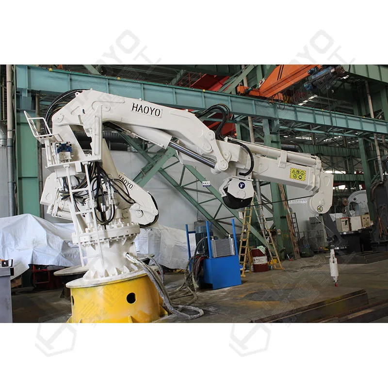 
Foldable Hydraulic Telescopic Marine Crane Offshore 