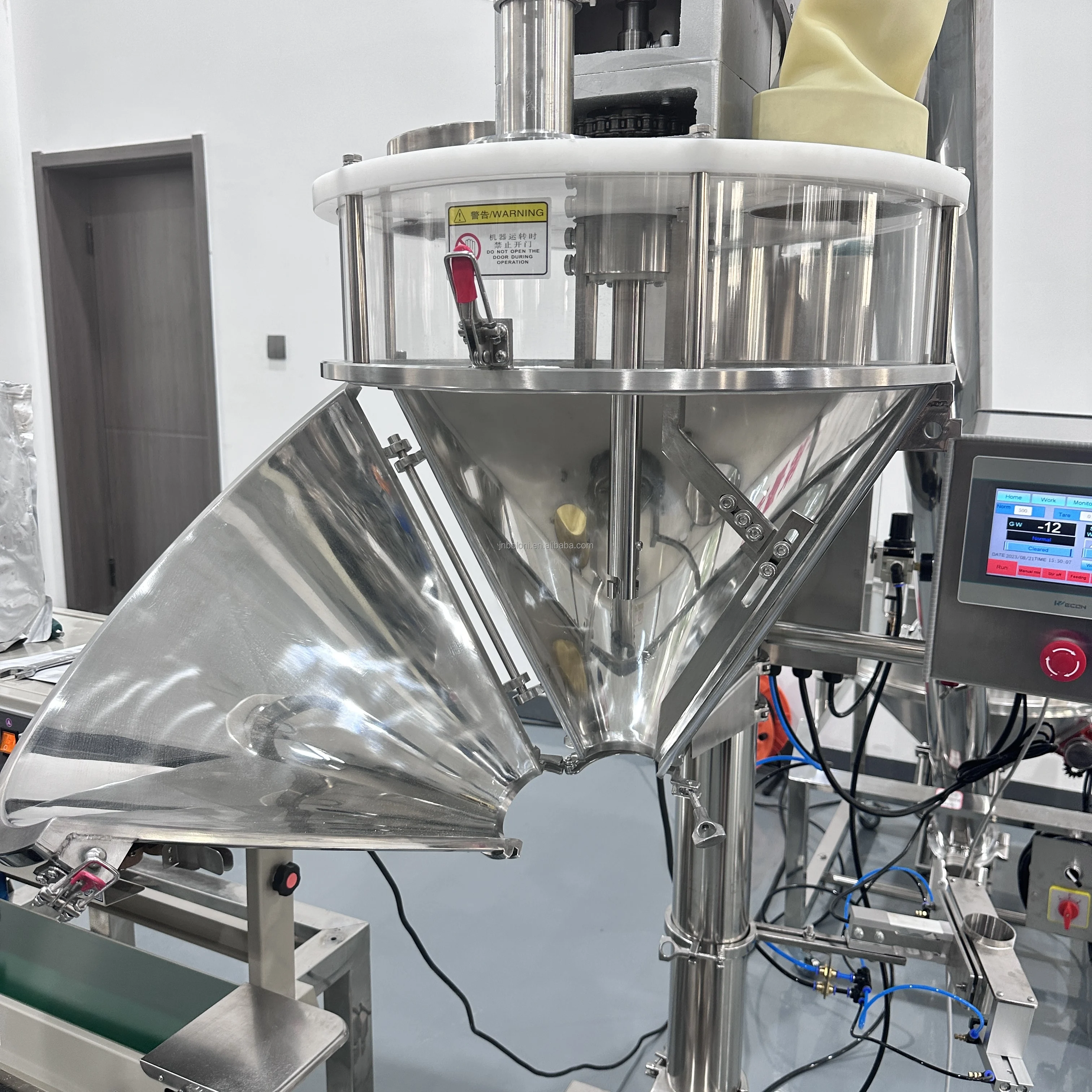 FILLING AUTO Highly Accurate Semi-Automatic Powder Filling Machine for Powder, Flour, Spices,Sugar,Granules