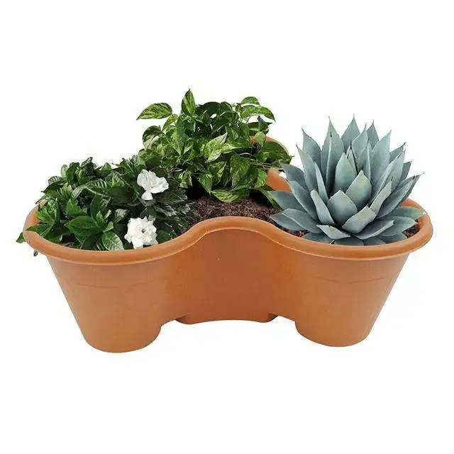 Selfwatering Tactical Stackable Plastic Planters Modules Hydroponic Net Strawberry Growing Vertical Garden Systems Tower Pot