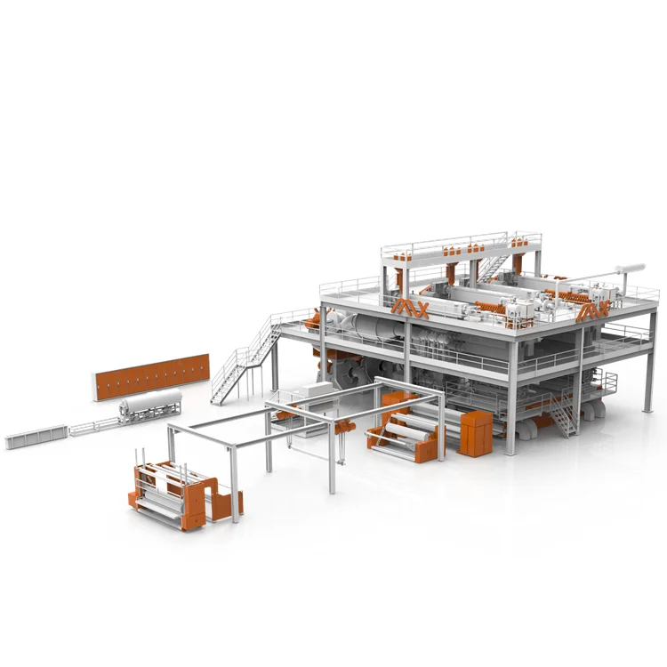 Safe, No Additives, No Irritation Nonwoven Bicomponent Machine