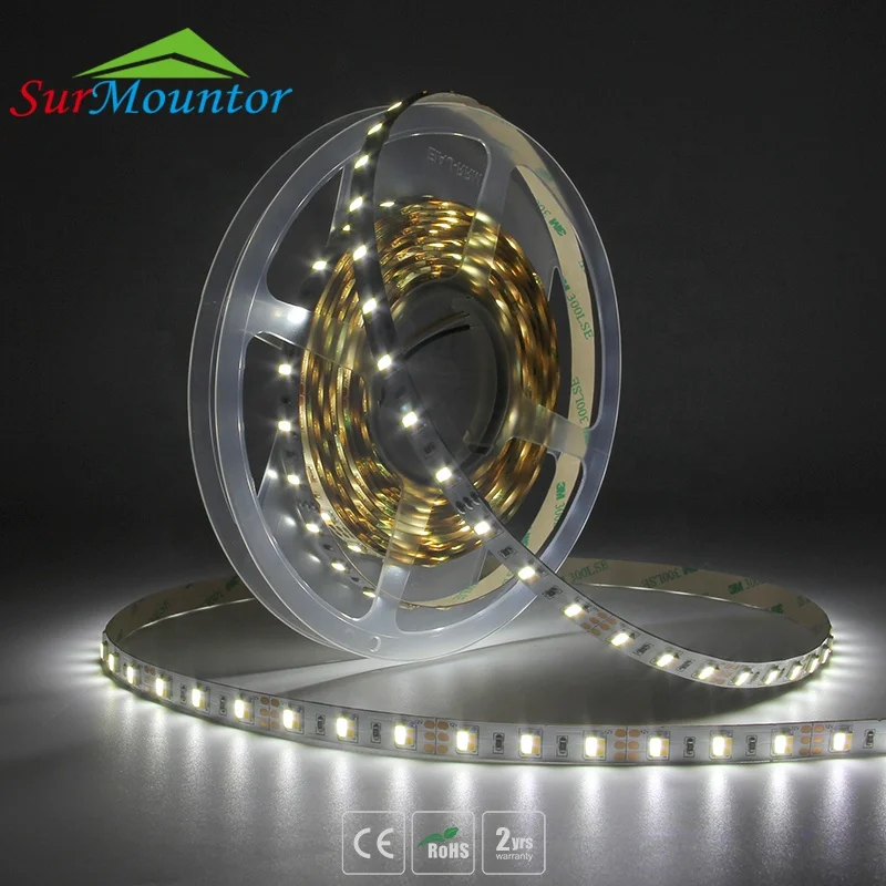 Led Dual Color Cheap Strip Light Tira Led 220V Strip 50meter Led  Strip Light