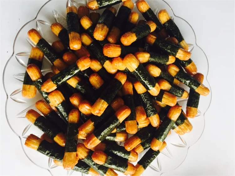Японские маленькие измельченные рисовые рулоны nori нежареные