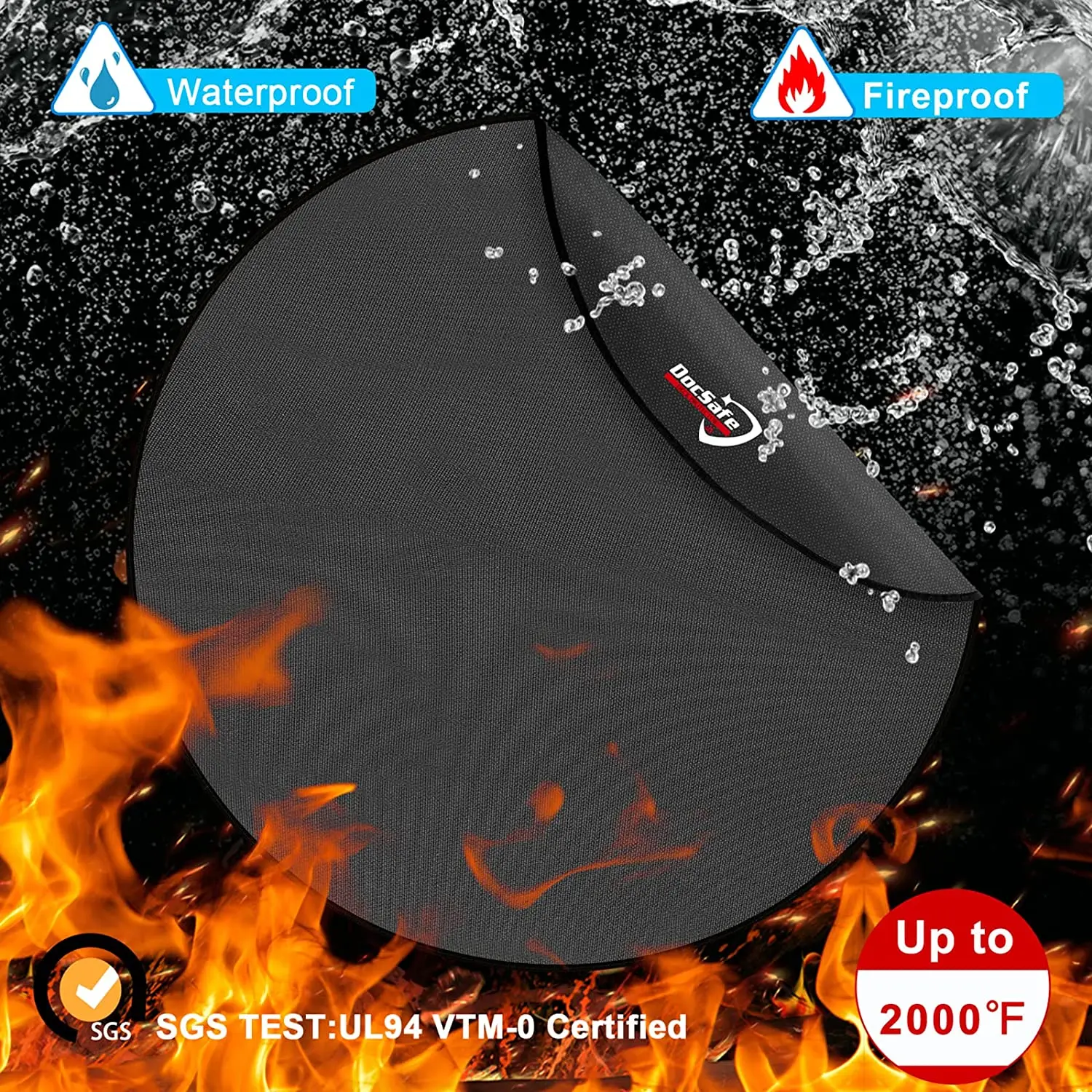 Огнестойкие коврики для камина 26x46 дюймов